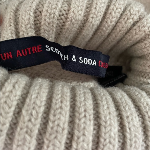 UN AUTRE Scotch & Soda classique virgin wool turtleneck sweater M - Picture 9 of 13